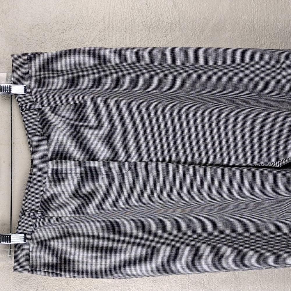 Pendleton Black Mini Gingham Check High Rise Flat… - image 2